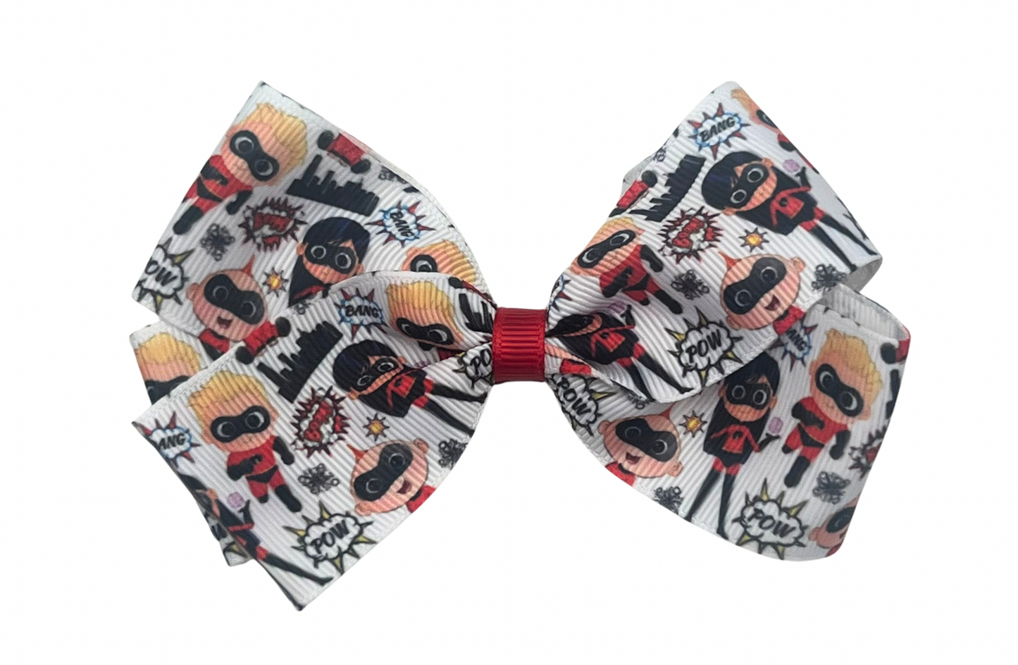 Small Superhero Family bow