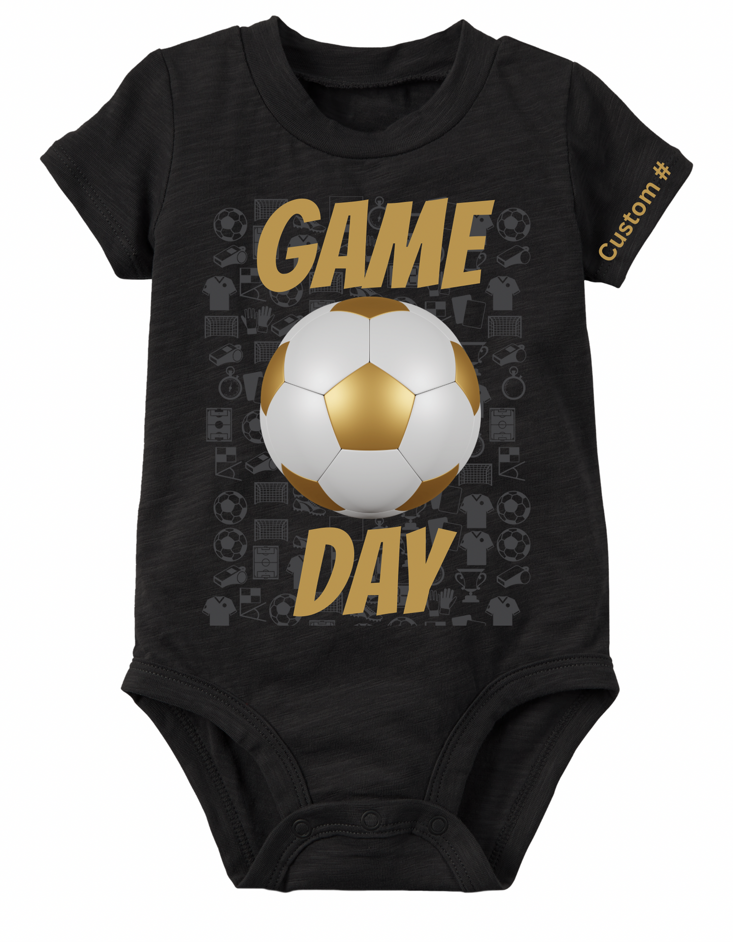 Infant and Toddler Custom Game Day T-Shirt