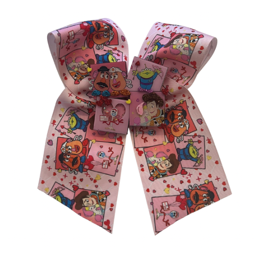 Pink Toys Cheer Bow