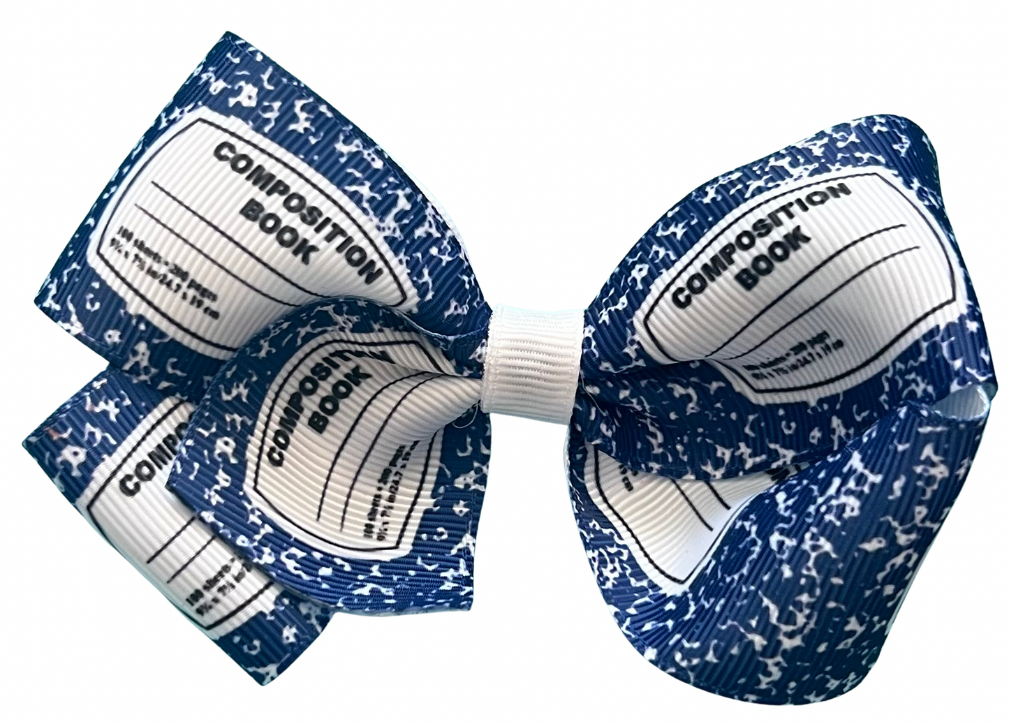 Mini Composition Book School Bow