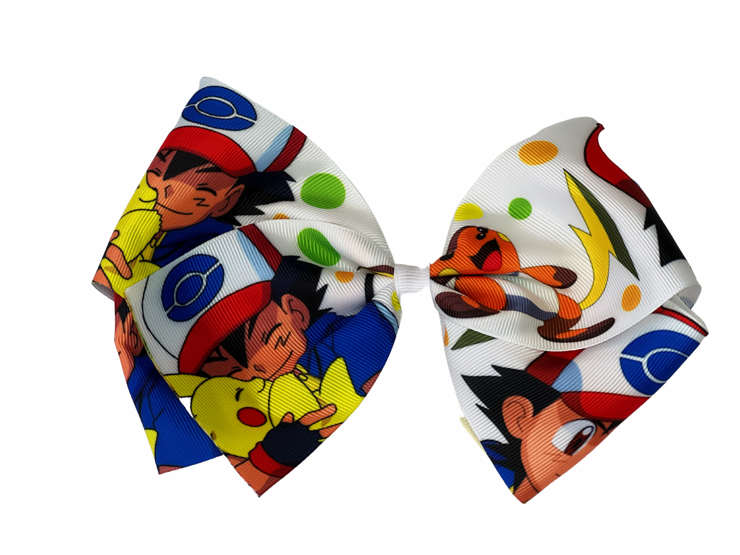 Large White Pokemon Bow