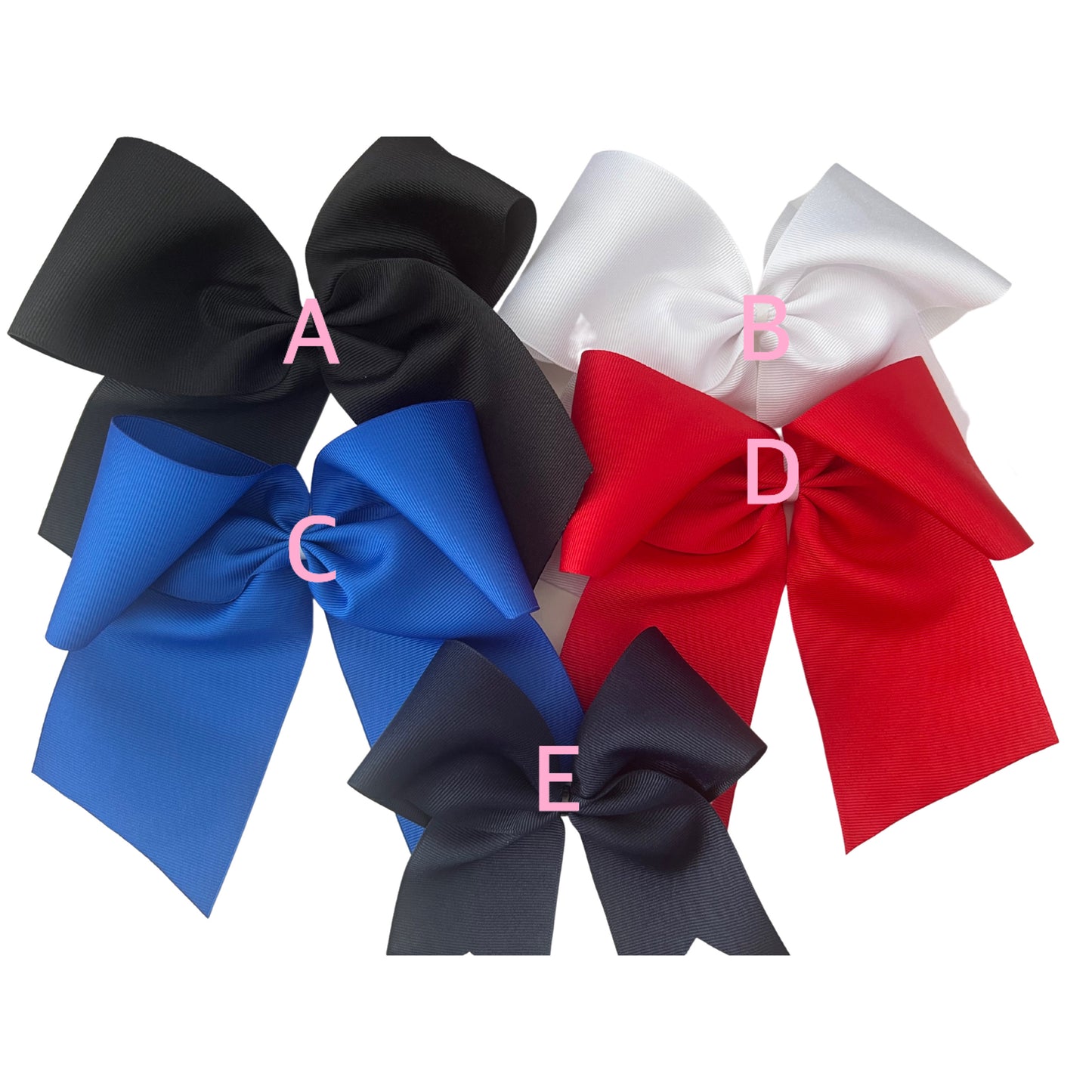 Customizable Cheer Bows