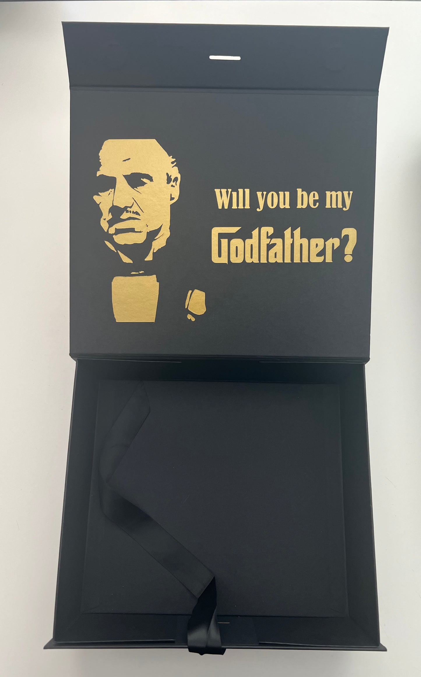 Will you Be My Godfather Proposal Box