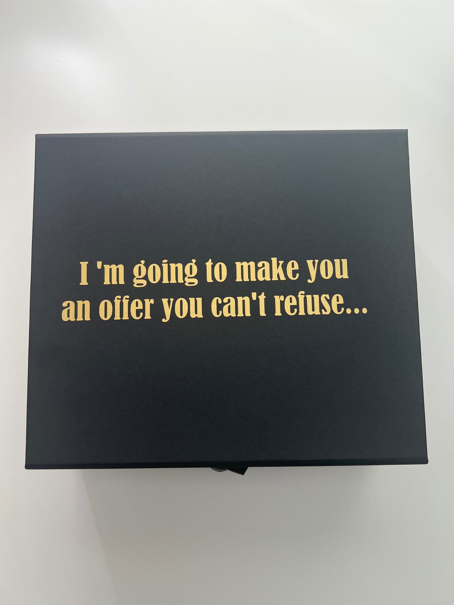 Will you Be My Godfather Proposal Box