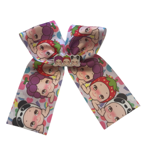 Fruit Baby Cheer Bows