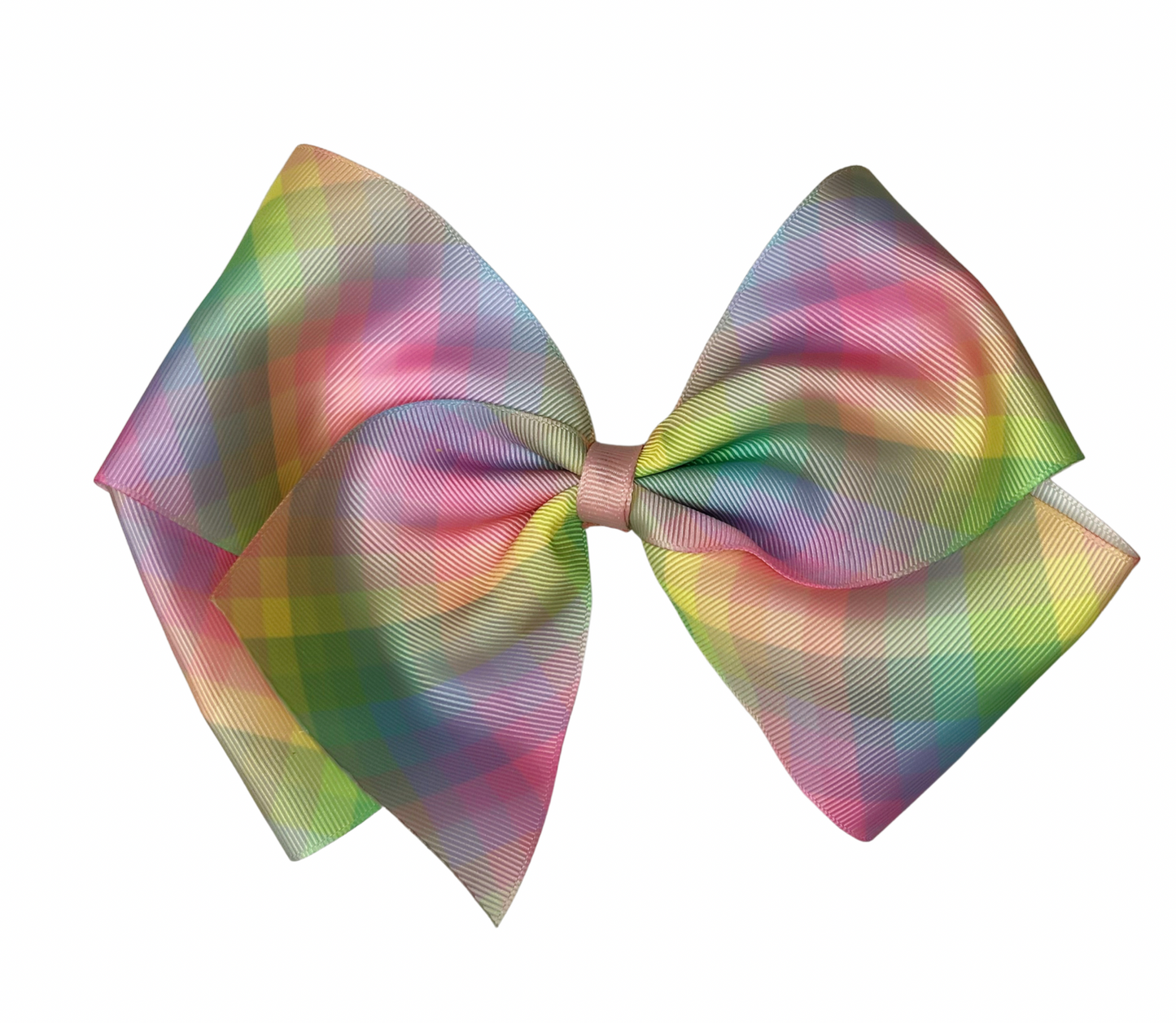 Large Plaid Bow