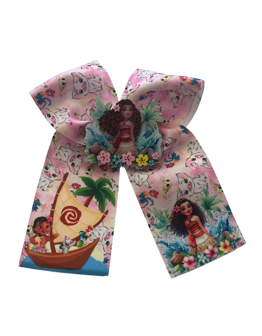 Large Character Cheer Bow