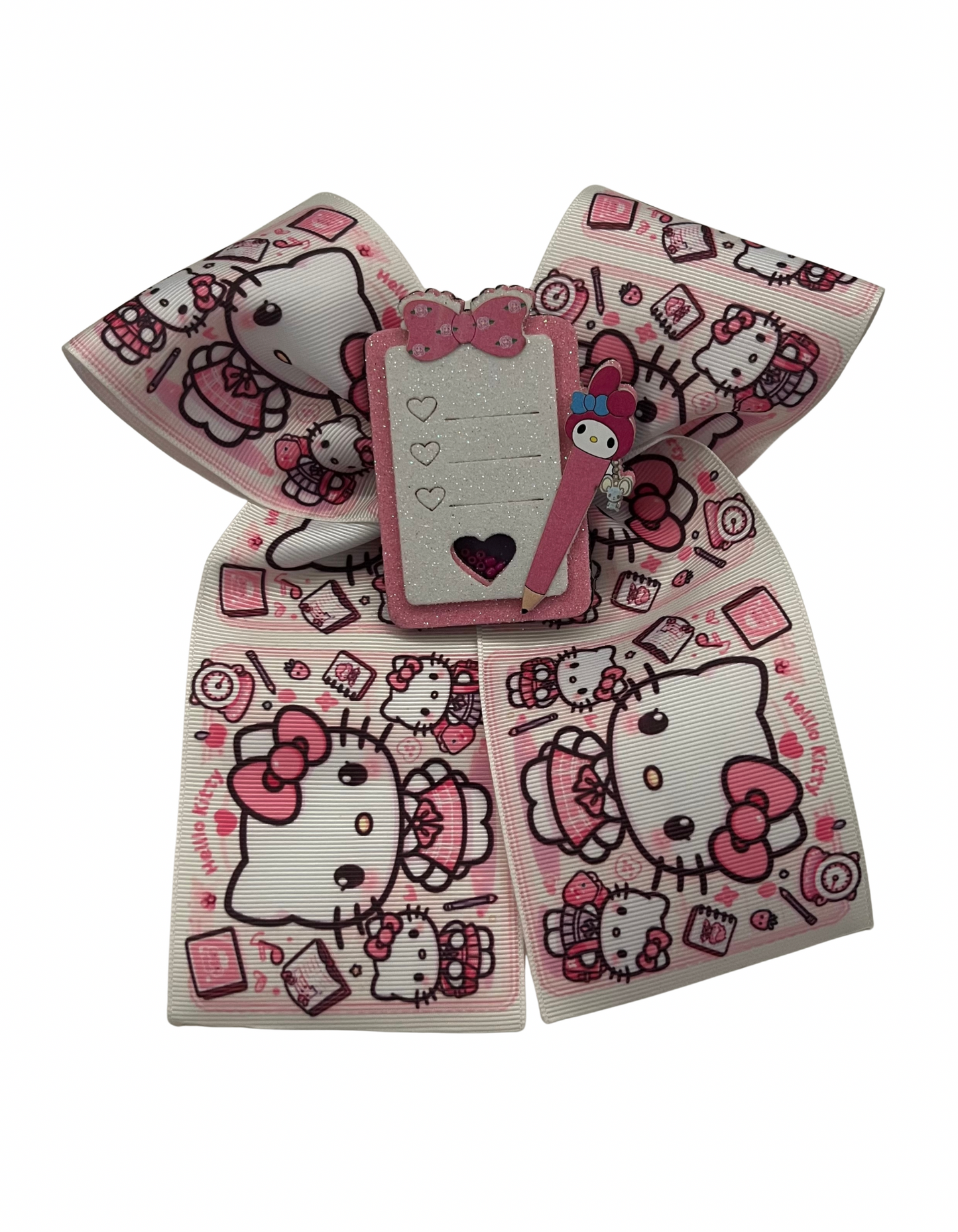 Large Kitty Cheer bow