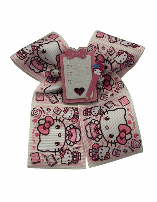 Large Kitty Cheer bow
