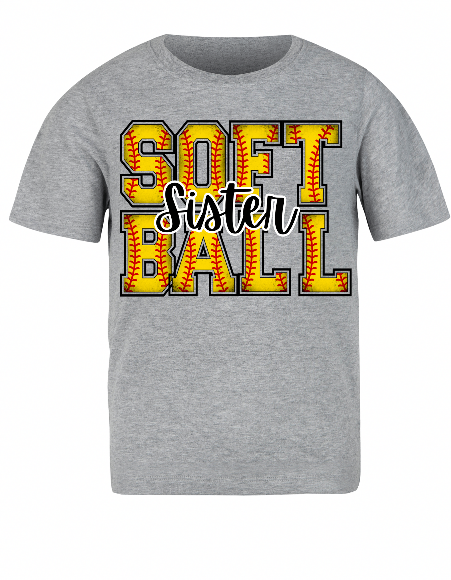 Adult Soft Ball Sister Shirt