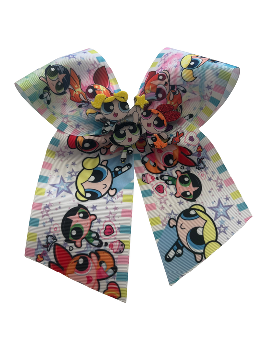 Large Power Cheer Bows