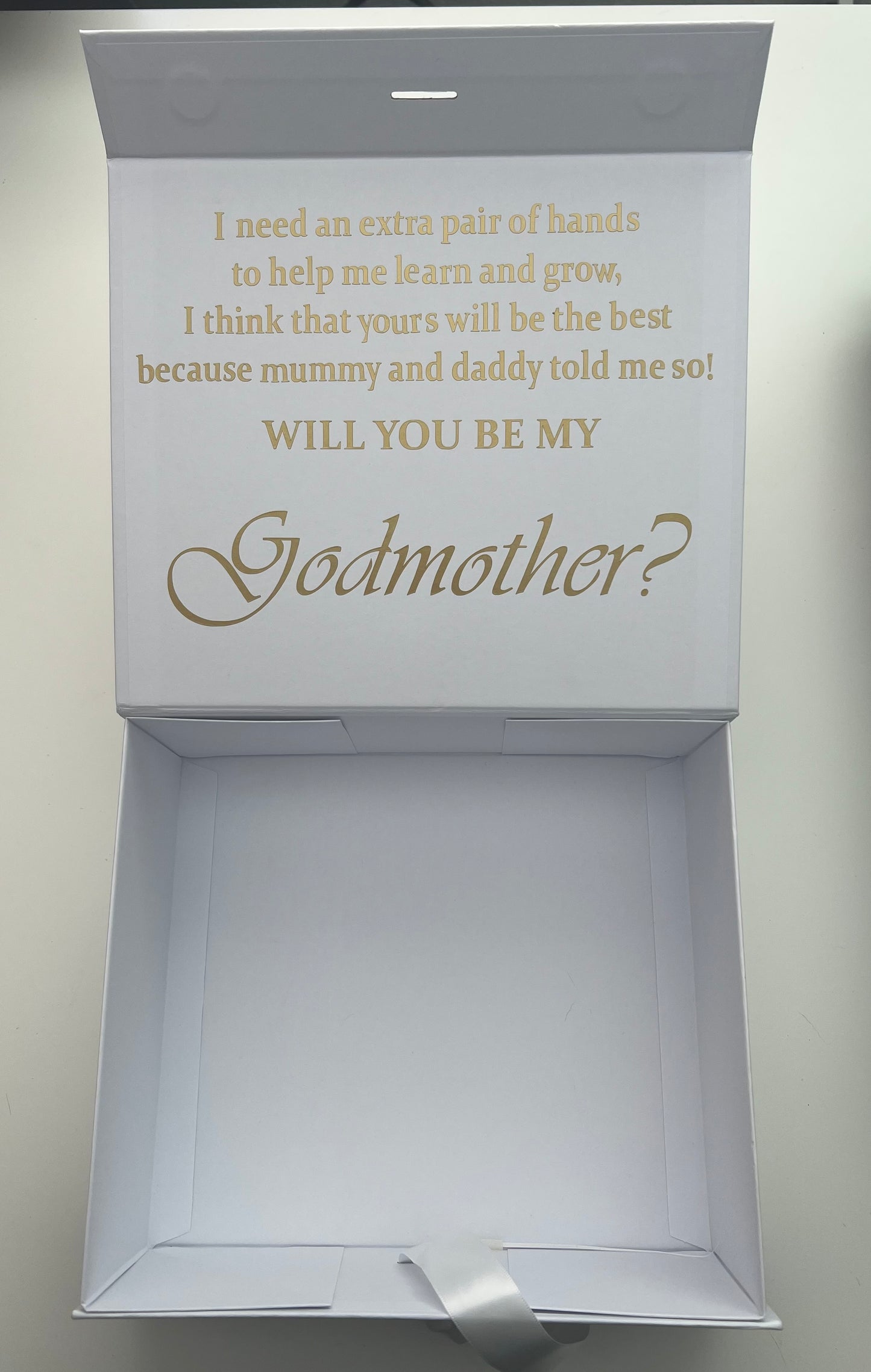 Will you be my Godmother Proposal Box