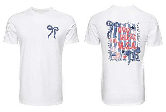 God Bless the USA youth Tshirt