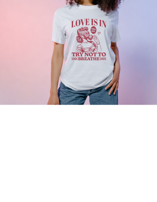 Adult Love is in the air valentine shirt
