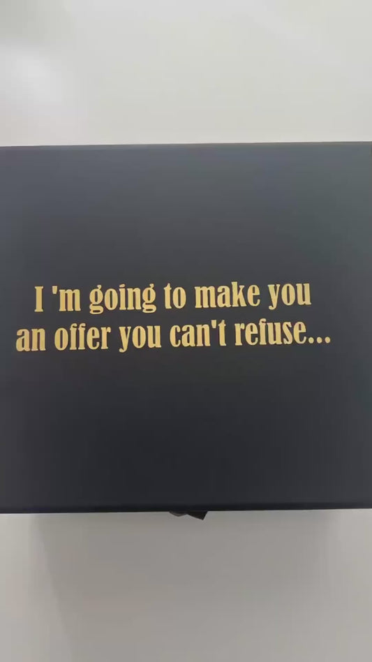 Will you Be My Godfather Proposal Box